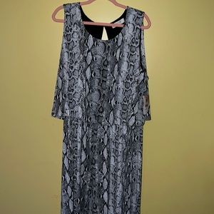 A Beautiful Soul Jumpsuit Wide Legs With Overlay Plus Size